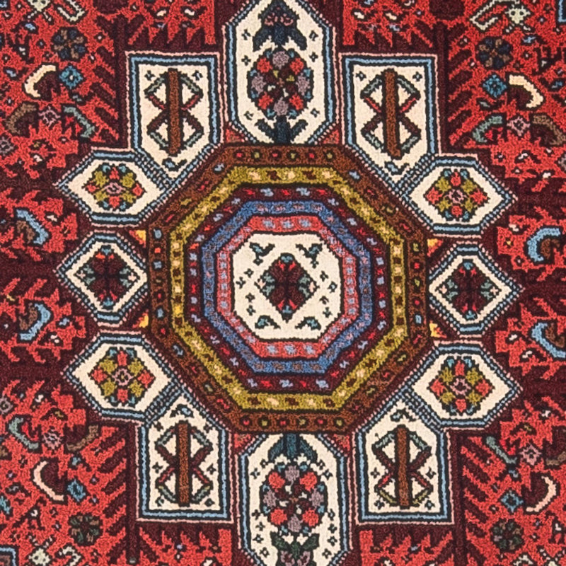 Tapis persan - Nomadic - 129 x 70 cm - rouge