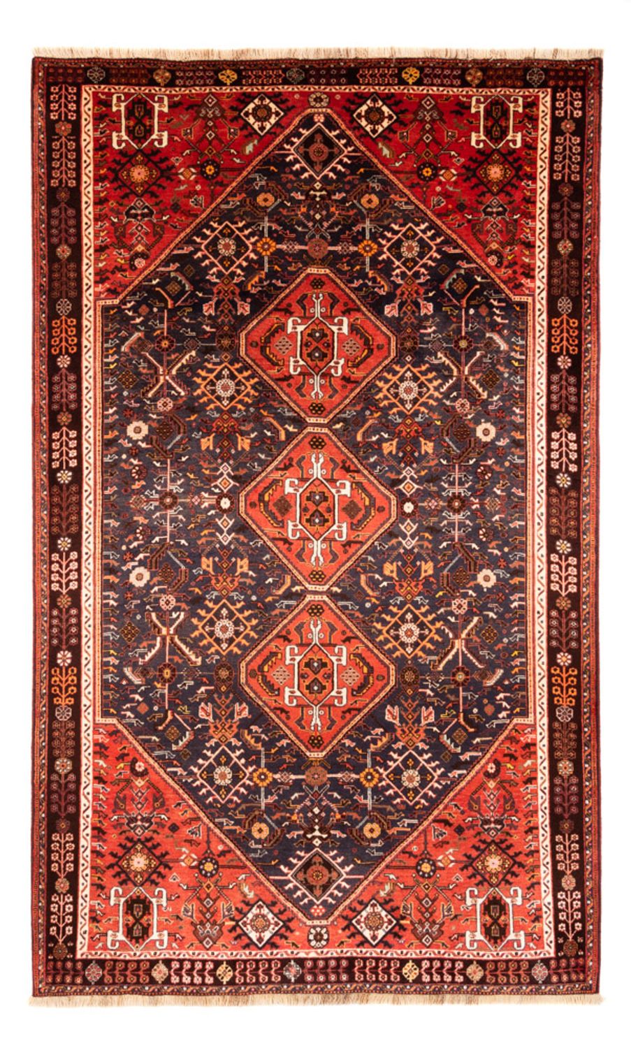 Tapis persan - Nomadic - 305 x 188 cm - rouge foncé