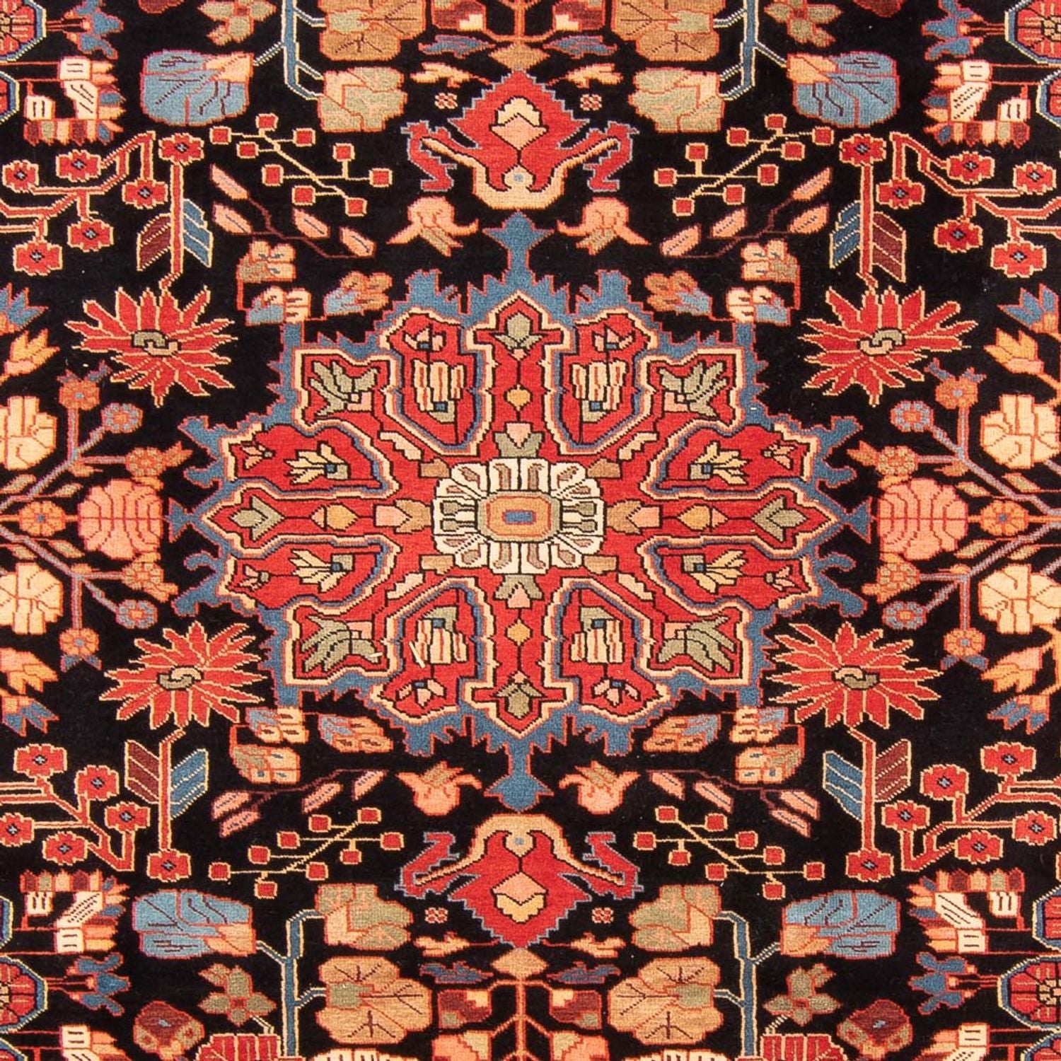 Tapis persan - Nomadic - 285 x 203 cm - bleu foncé