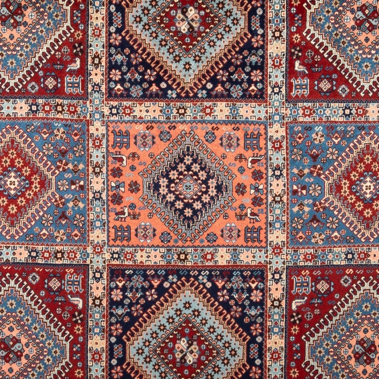 Tapis persan - Nomadic - 311 x 200 cm - rouge foncé