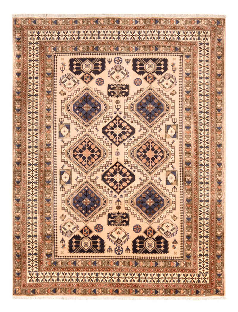 Tapis persan - Nomadic - 251 x 194 cm - beige clair