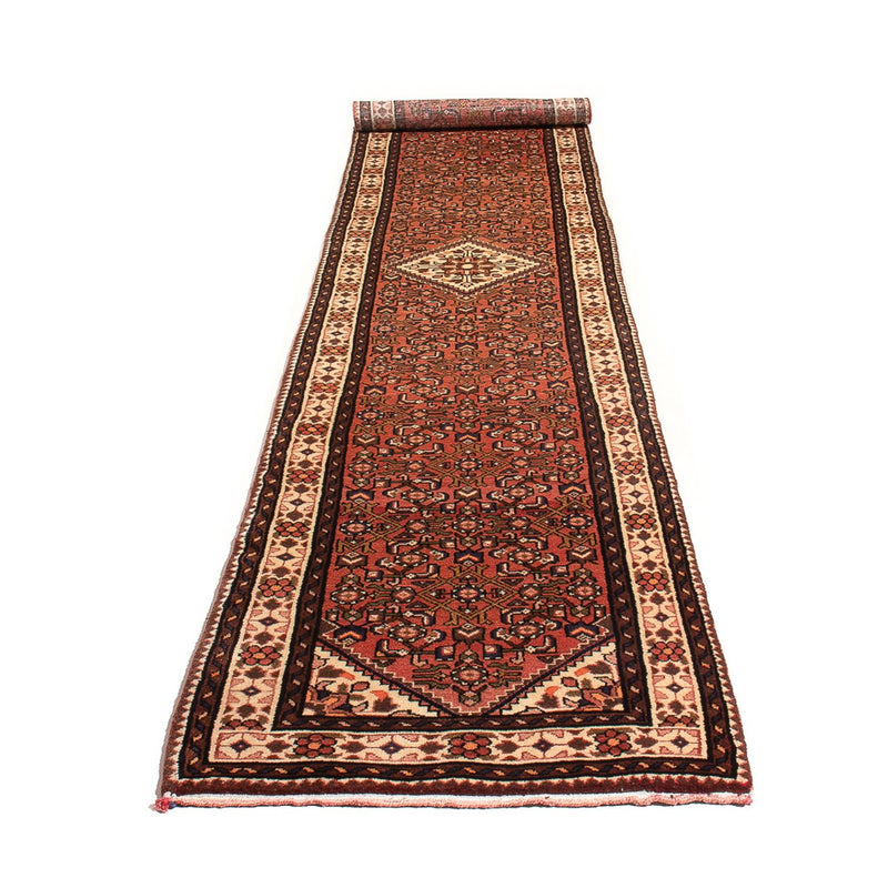 Tapis de couloir Tapis persan - Nomadic - 400 x 78 cm - rouge