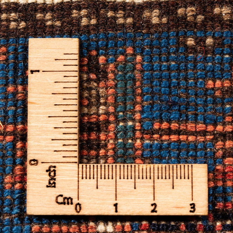 Tapis persan - Nomadic - 238 x 200 cm - rouge foncé