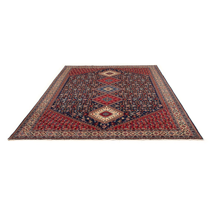 Tapis persan - Nomadic - 300 x 204 cm - bleu foncé