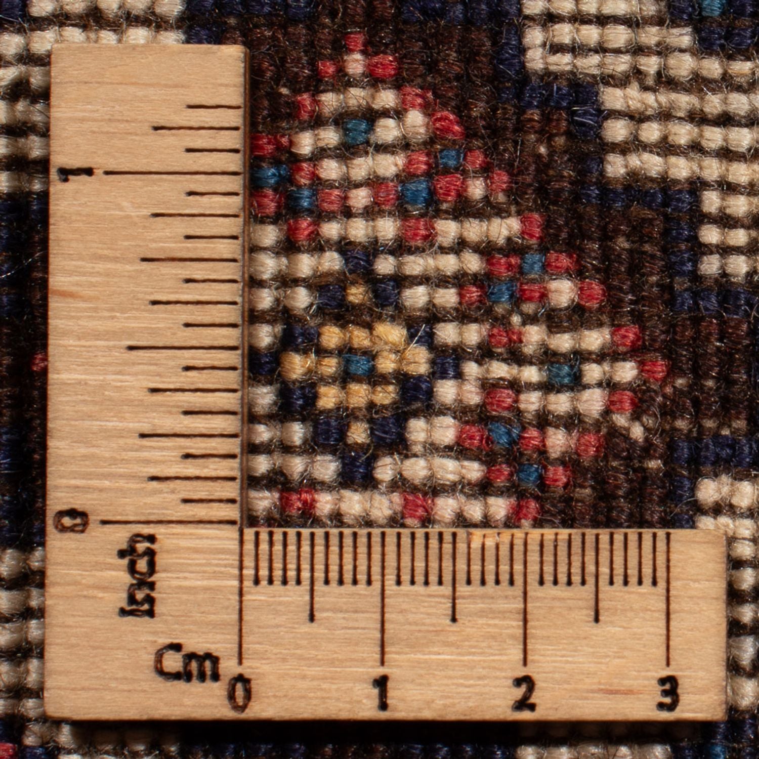 Tapis persan - Nomadic - 300 x 204 cm - bleu foncé
