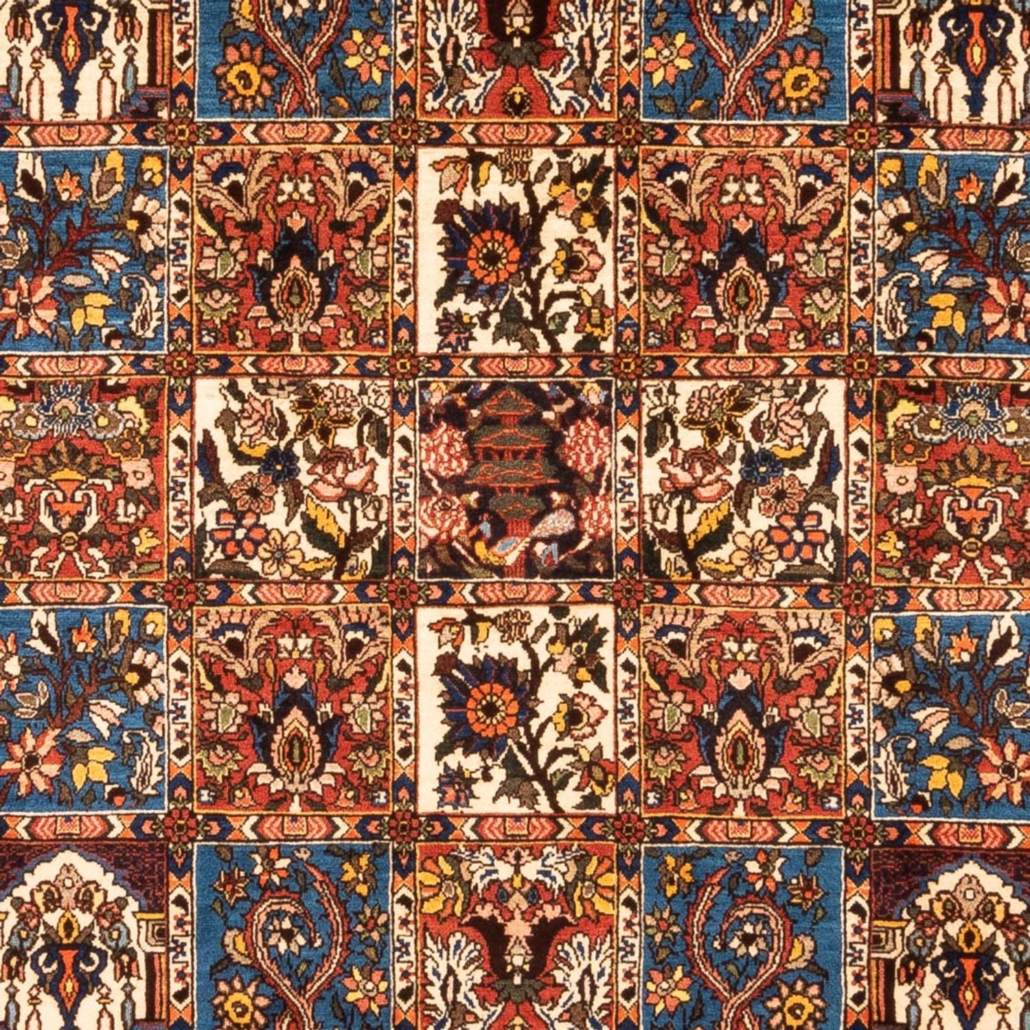 Tapis persan - Nomadic - 303 x 202 cm - rouge bordeaux