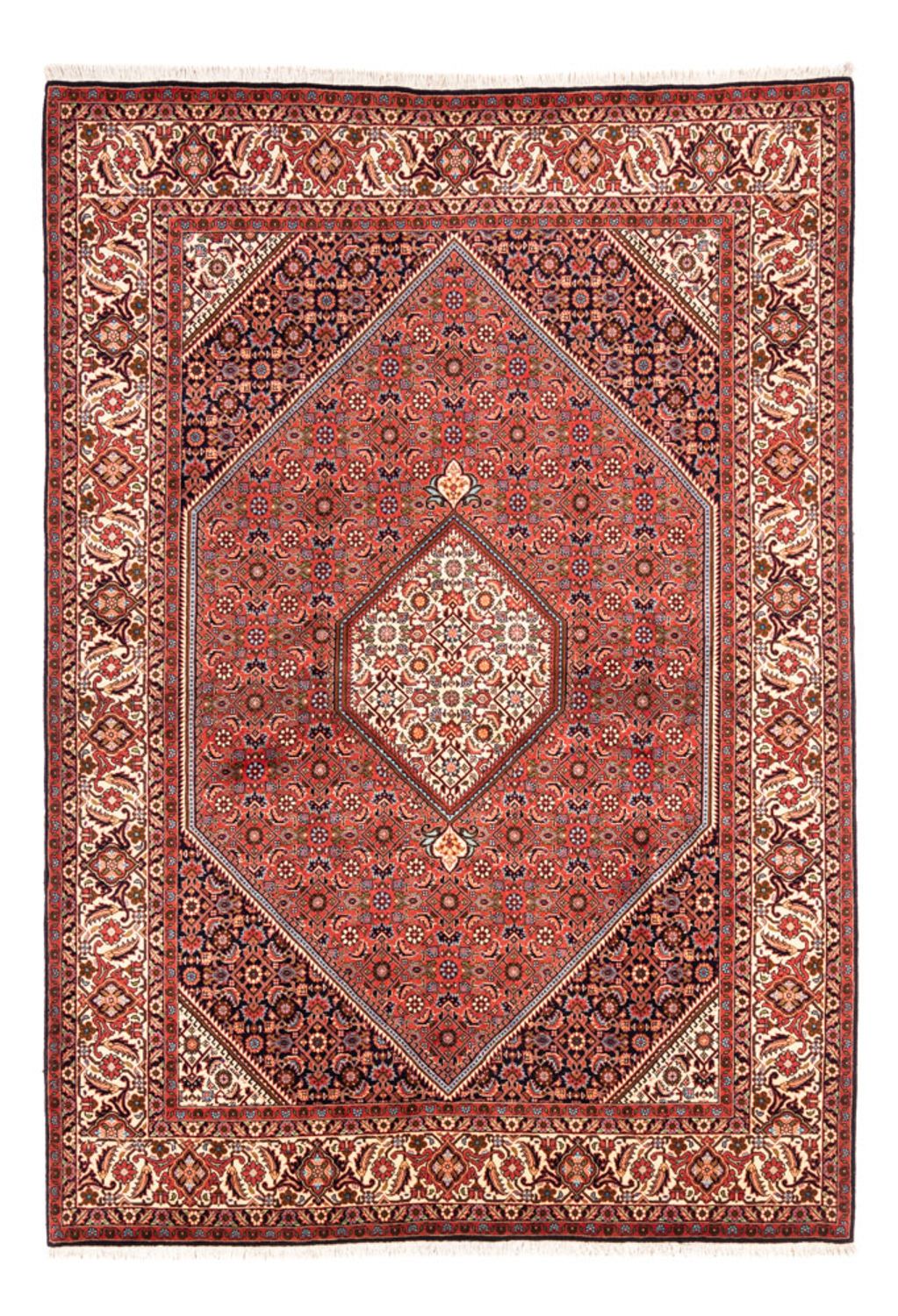 Tapis persan - Bidjar - 240 x 173 cm - rouge