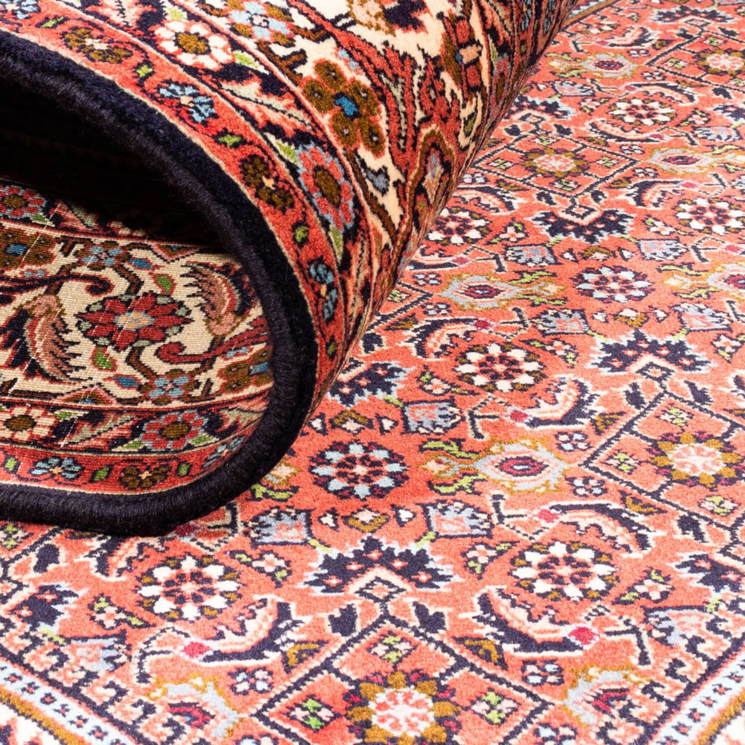 Tapis persan - Bidjar - 240 x 173 cm - rouge