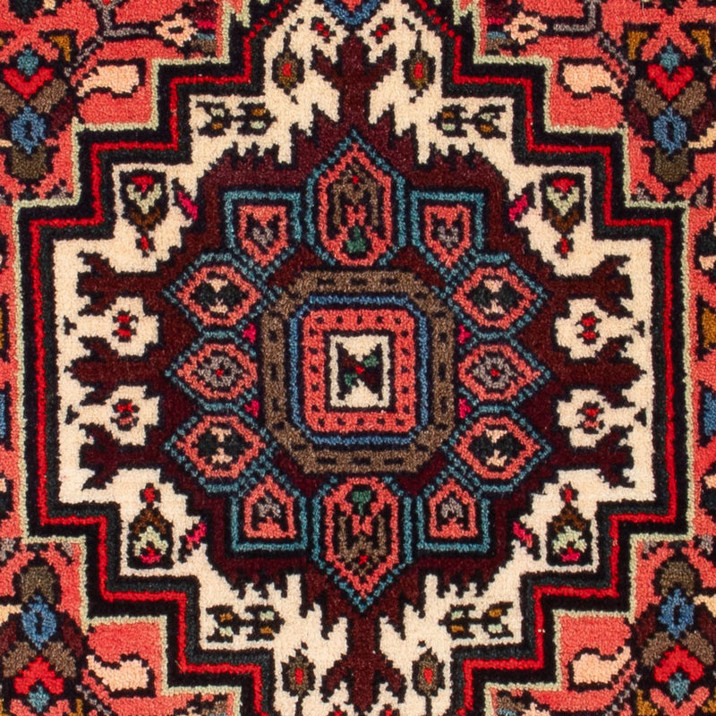 Tapis persan - Nomadic - 89 x 59 cm - rouge
