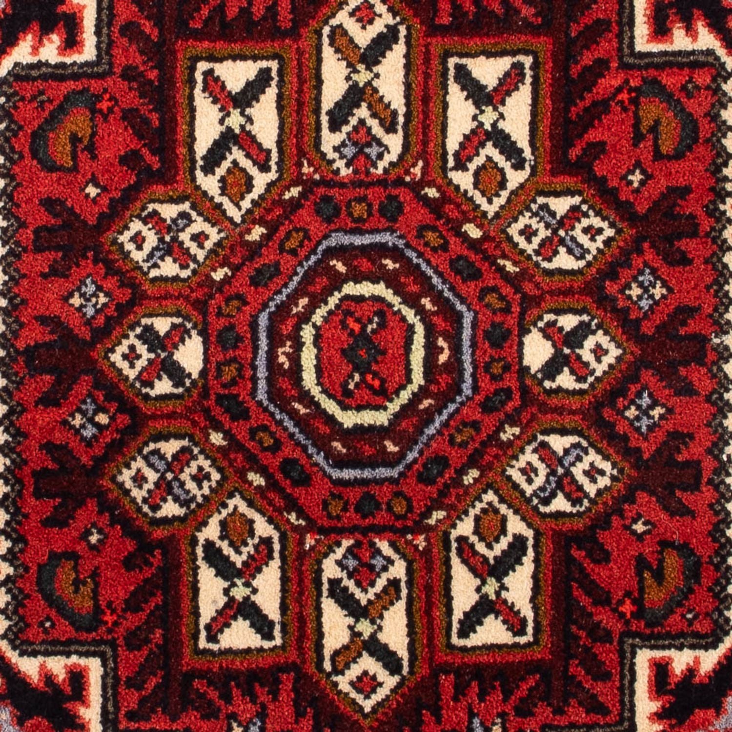Tapis persan - Nomadic - 95 x 60 cm - rouge