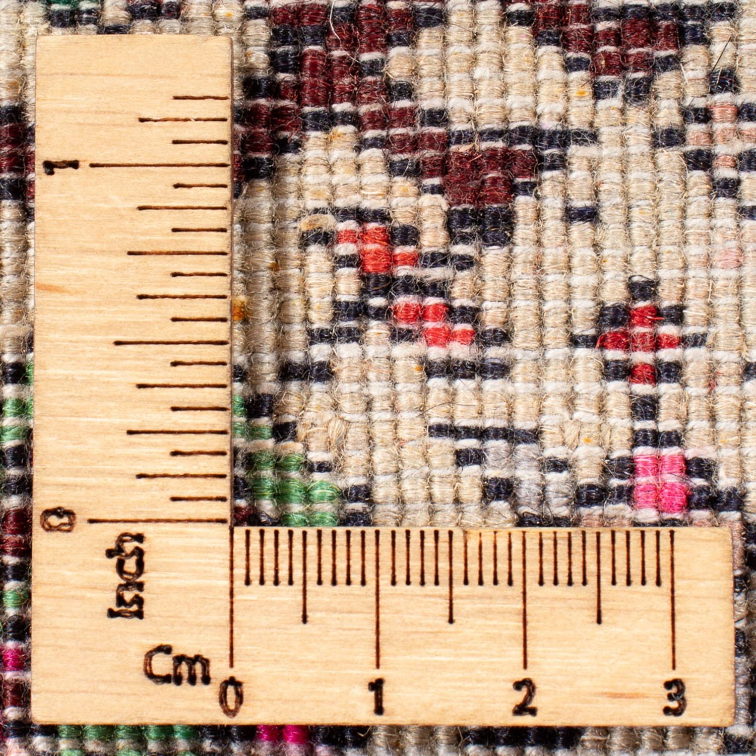 Tapis persan - Nomadic - 95 x 58 cm - crème