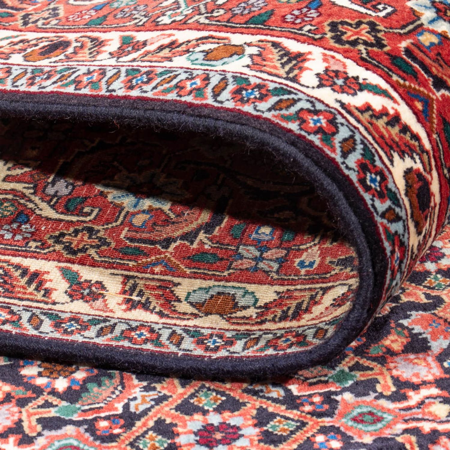 Tapis persan - Classique - 293 x 190 cm - bleu foncé
