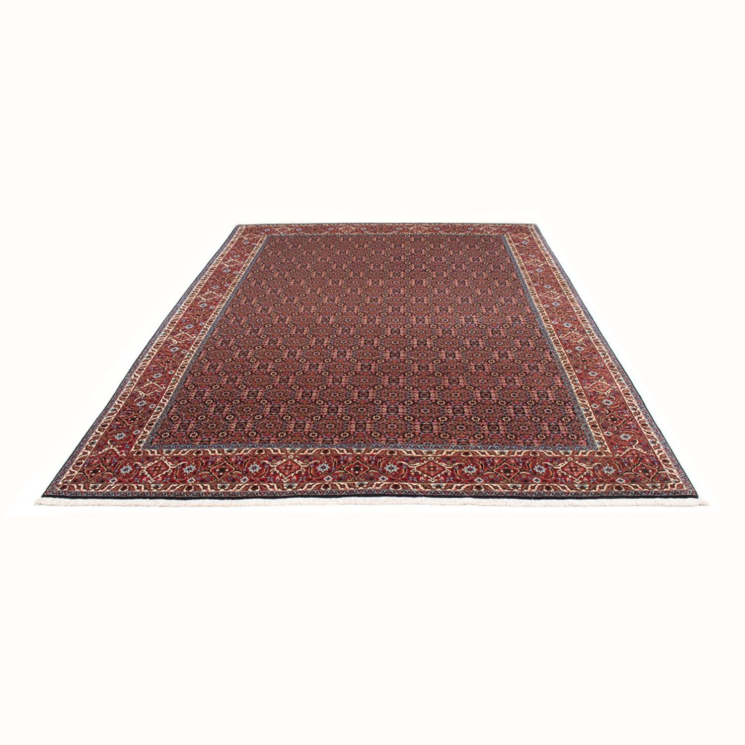 Tapis persan - Classique - 293 x 190 cm - bleu foncé