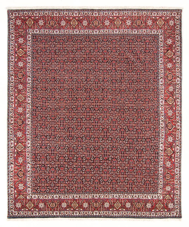 Tapis persan - Bidjar - 247 x 196 cm - bleu foncé
