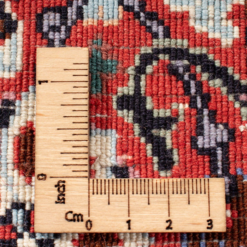 Tapis persan - Bidjar - 247 x 196 cm - bleu foncé