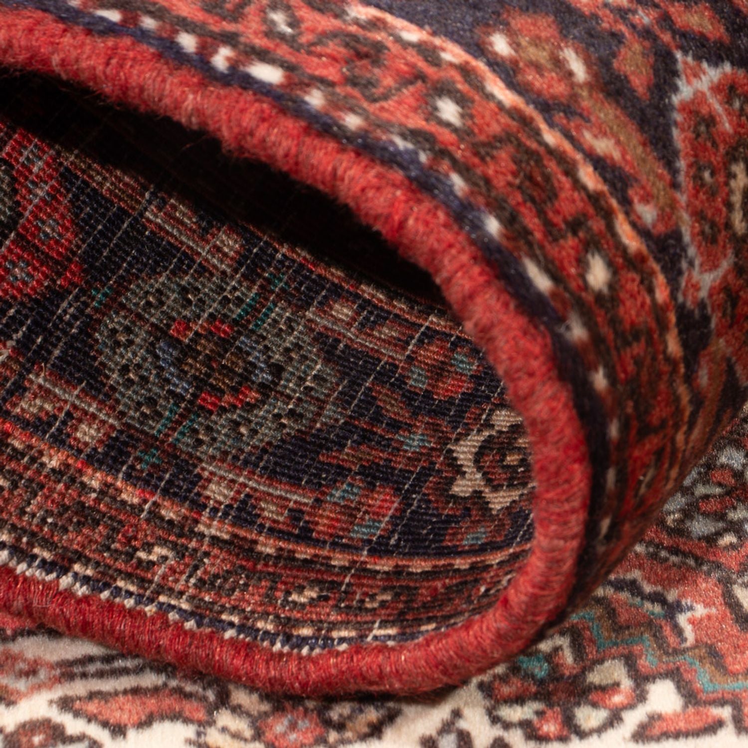 Tapis persan - Nomadic - 124 x 75 cm - crème