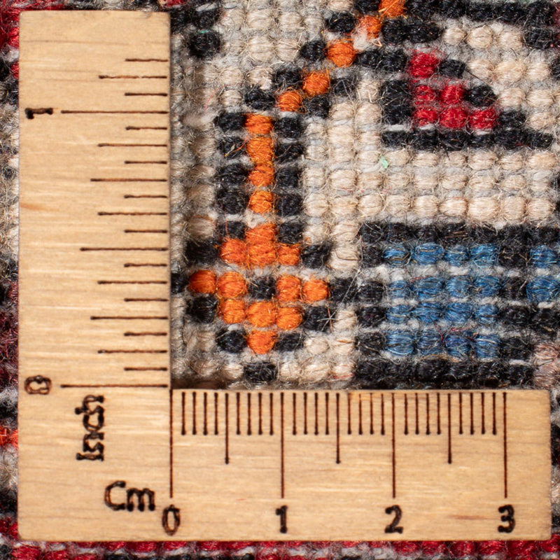 Tapis persan - Nomadic - 124 x 82 cm - rouge