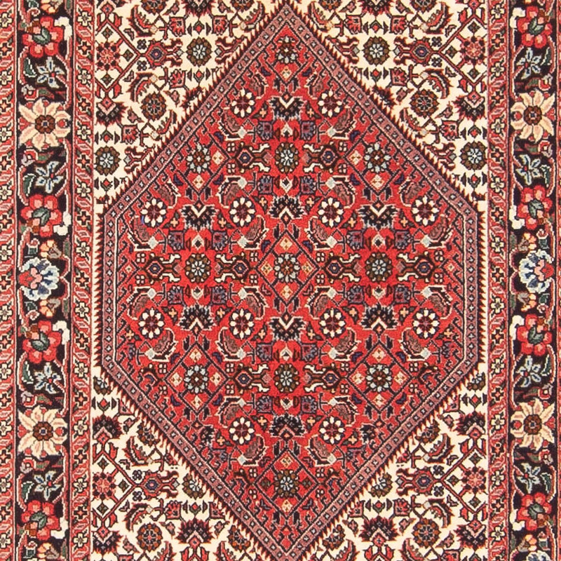 Tapis de couloir Tapis persan - Bidjar - 406 x 65 cm - beige