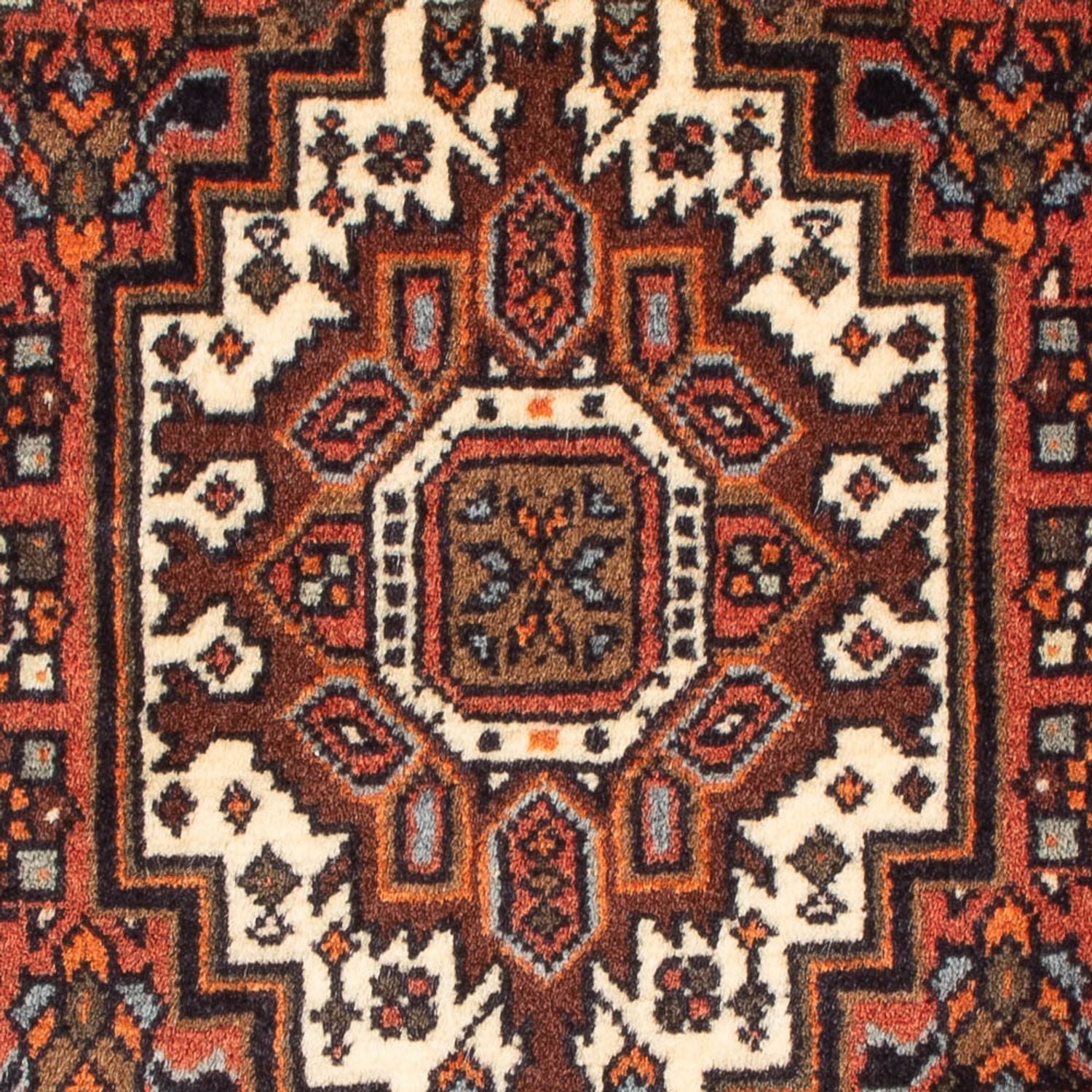 Tapis persan - Nomadic - 90 x 61 cm - rouge