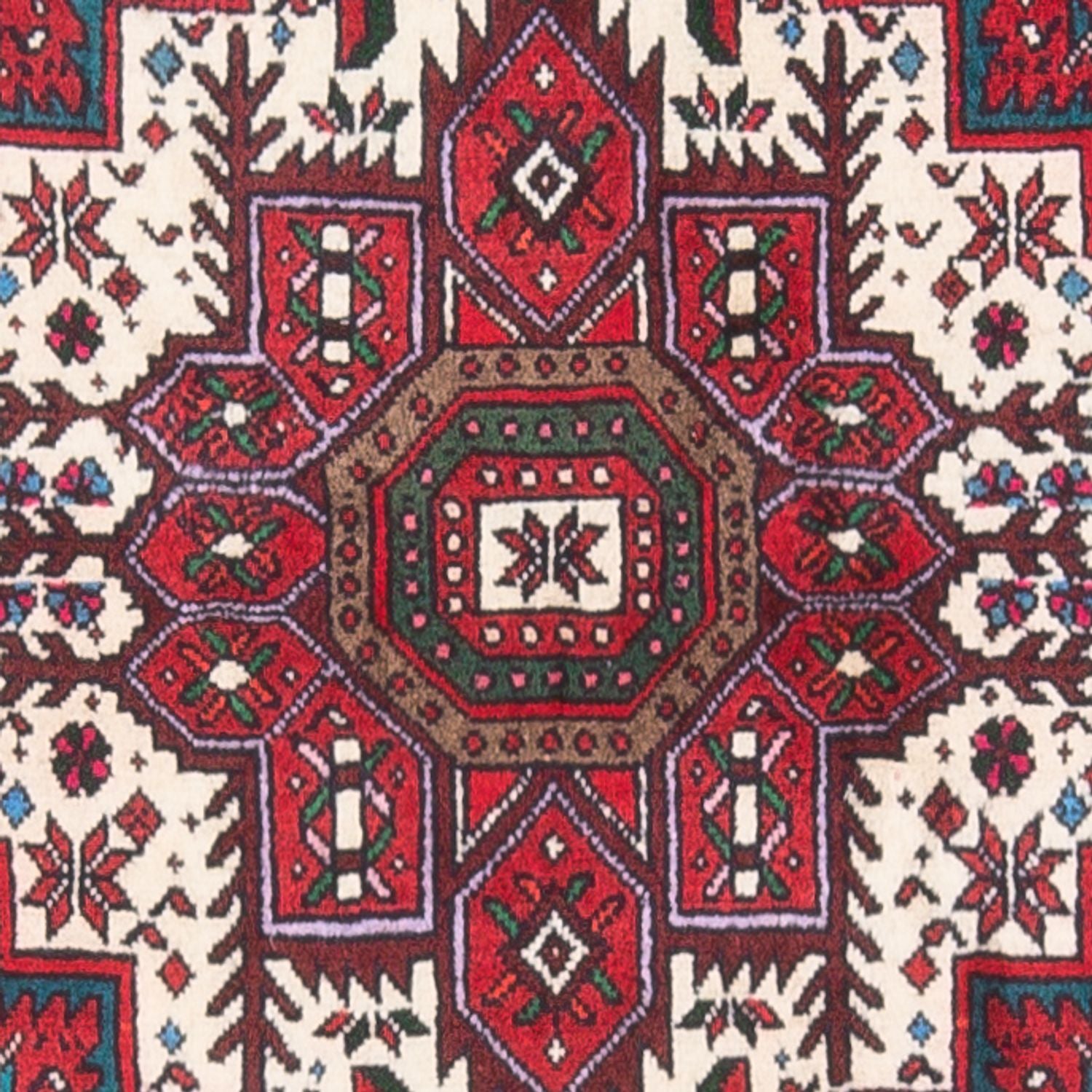 Tapis persan - Nomadic - 125 x 76 cm - crème