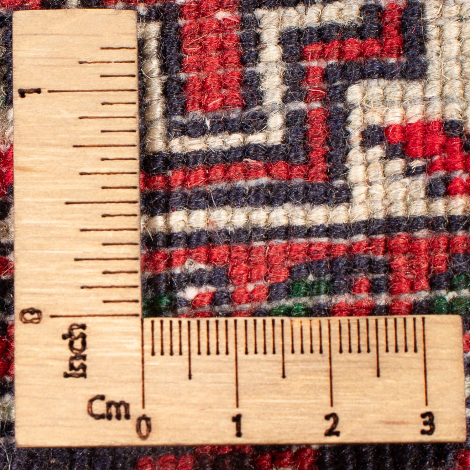 Tapis persan - Nomadic - 125 x 76 cm - crème