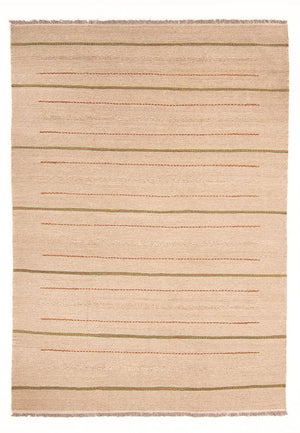 Tapis Kelim - Tendance - 289 x 191 cm - beige clair