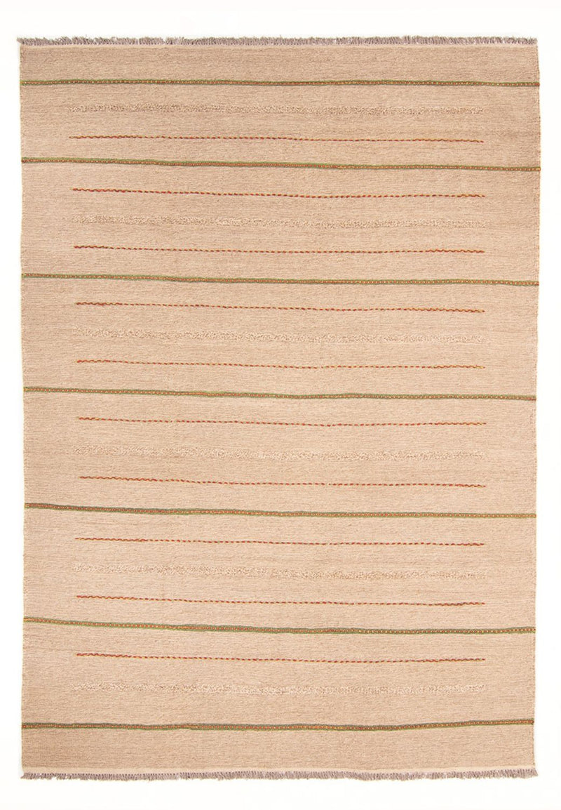 Tapis Kelim - Tendance - 289 x 191 cm - beige clair