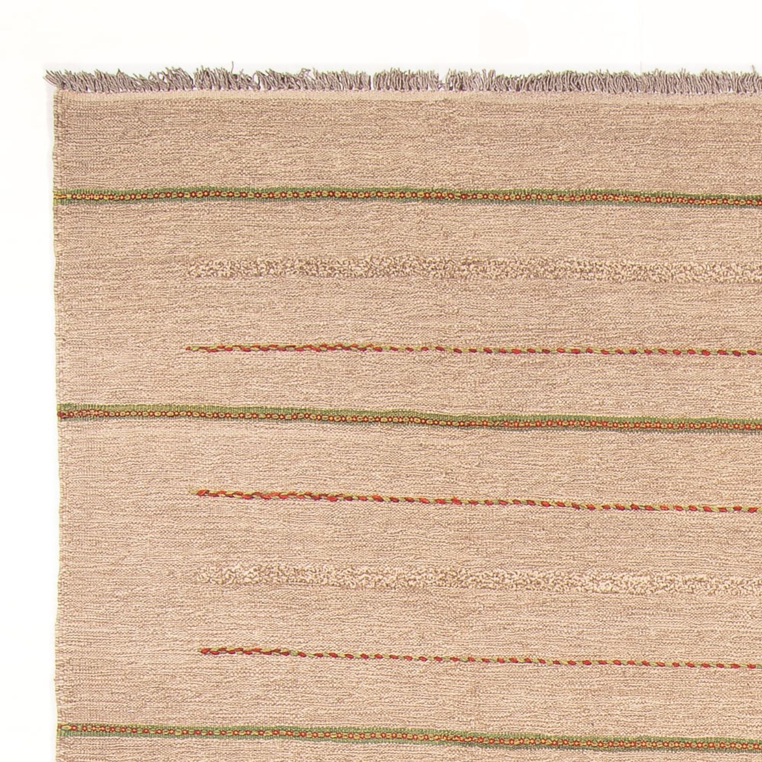 Tapis Kelim - Tendance - 289 x 191 cm - beige clair