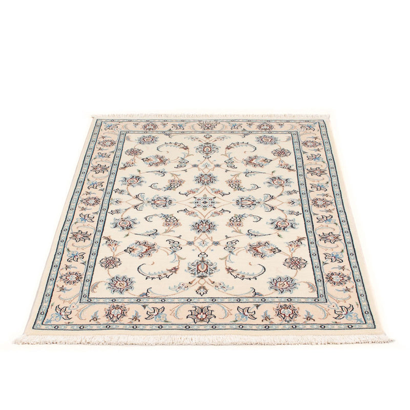 Tapis persan - Nain - Premium - 118 x 80 cm - crème