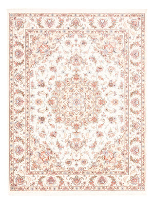 Tapis persan - Tabriz - 196 x 153 cm - crème