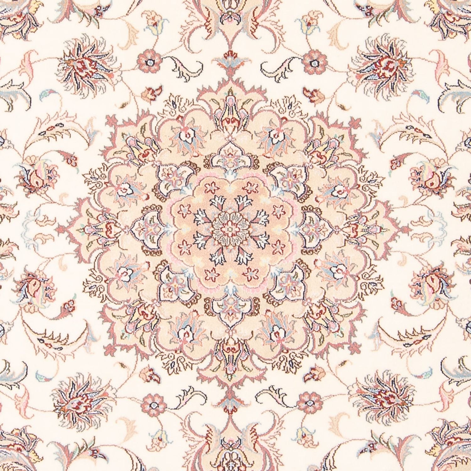 Tapis persan - Tabriz - Royal - 196 x 150 cm - crème
