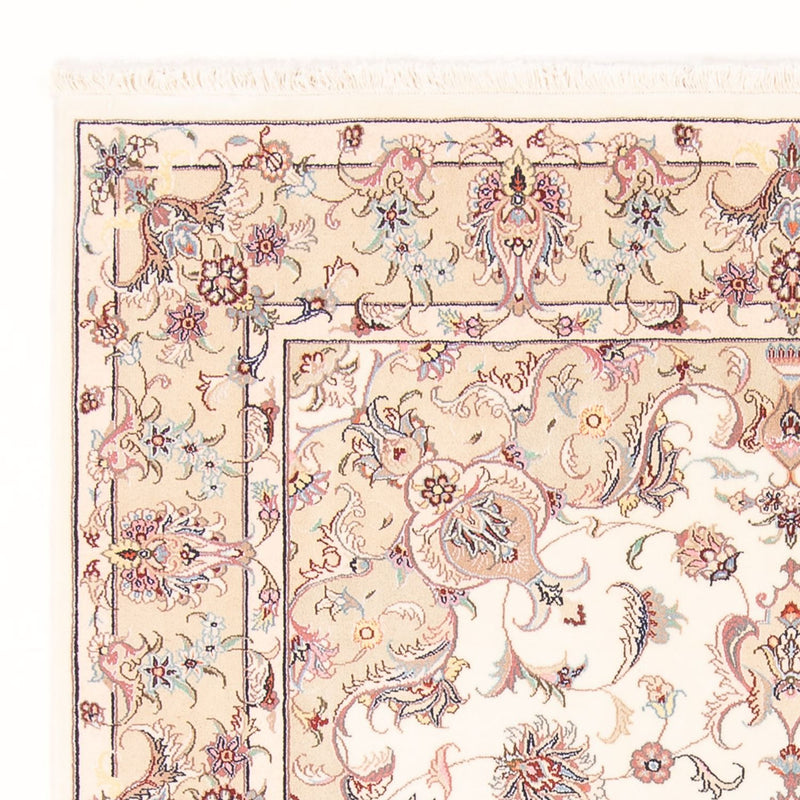 Tapis persan - Tabriz - Royal - 196 x 150 cm - crème