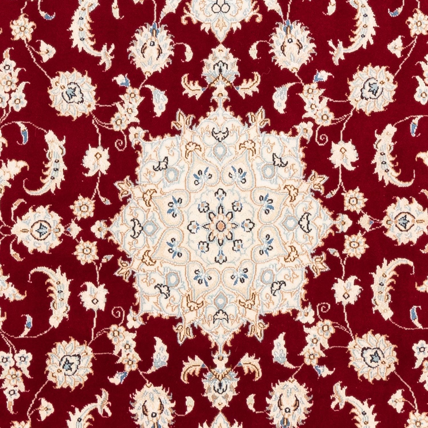 Tapis persan - Nain - Premium - 176 x 117 cm - rouge