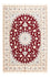 Tapis persan - Nain - Premium - 176 x 119 cm - rouge