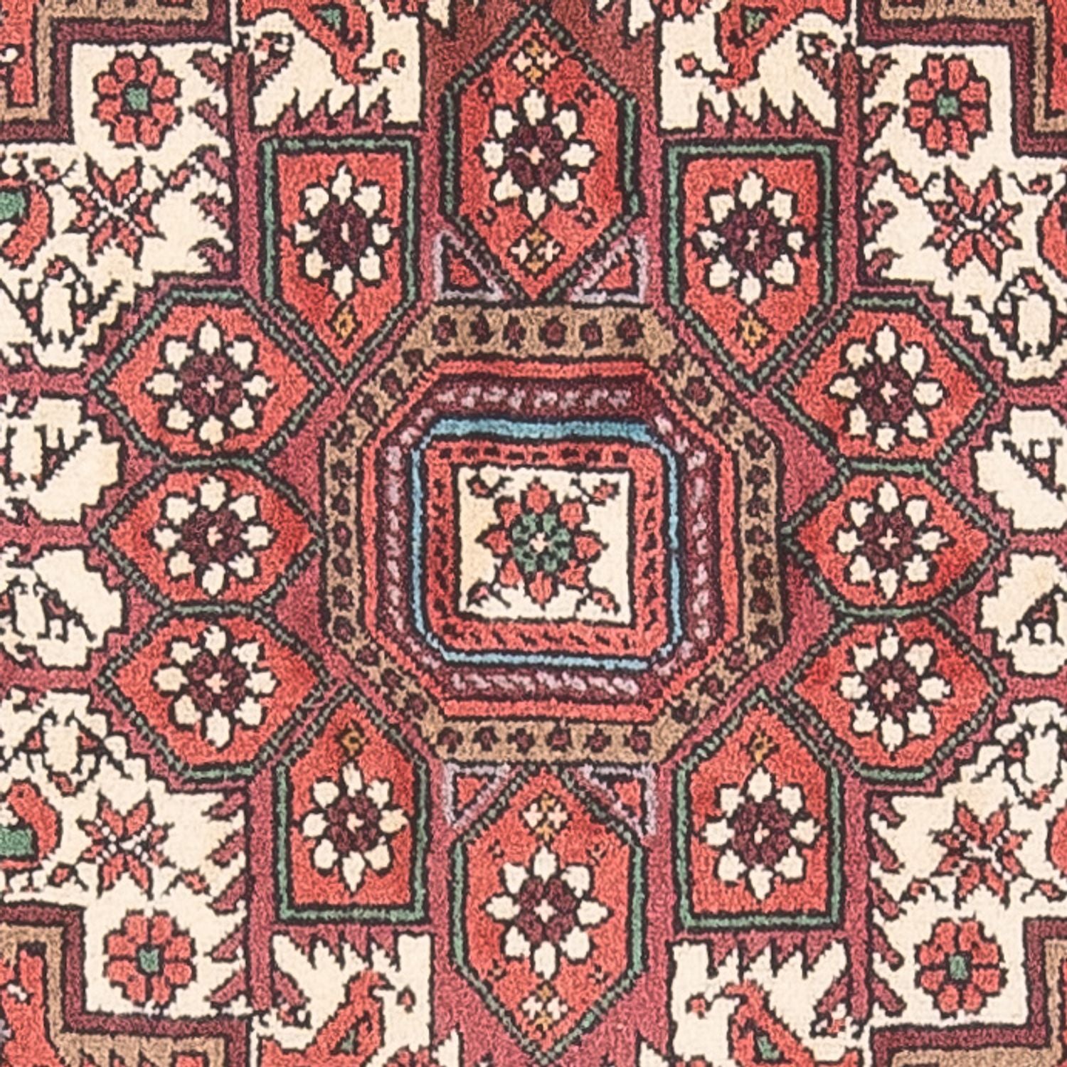 Tapis persan - Nomadic - 120 x 81 cm - rouge clair