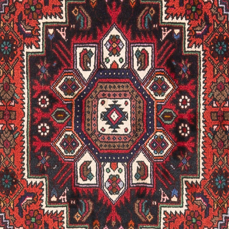 Tapis persan - Nomadic - 127 x 83 cm - rouge
