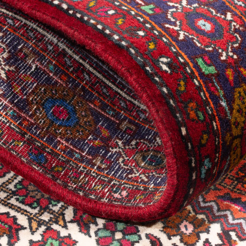 Tapis persan - Nomadic - 127 x 83 cm - rouge
