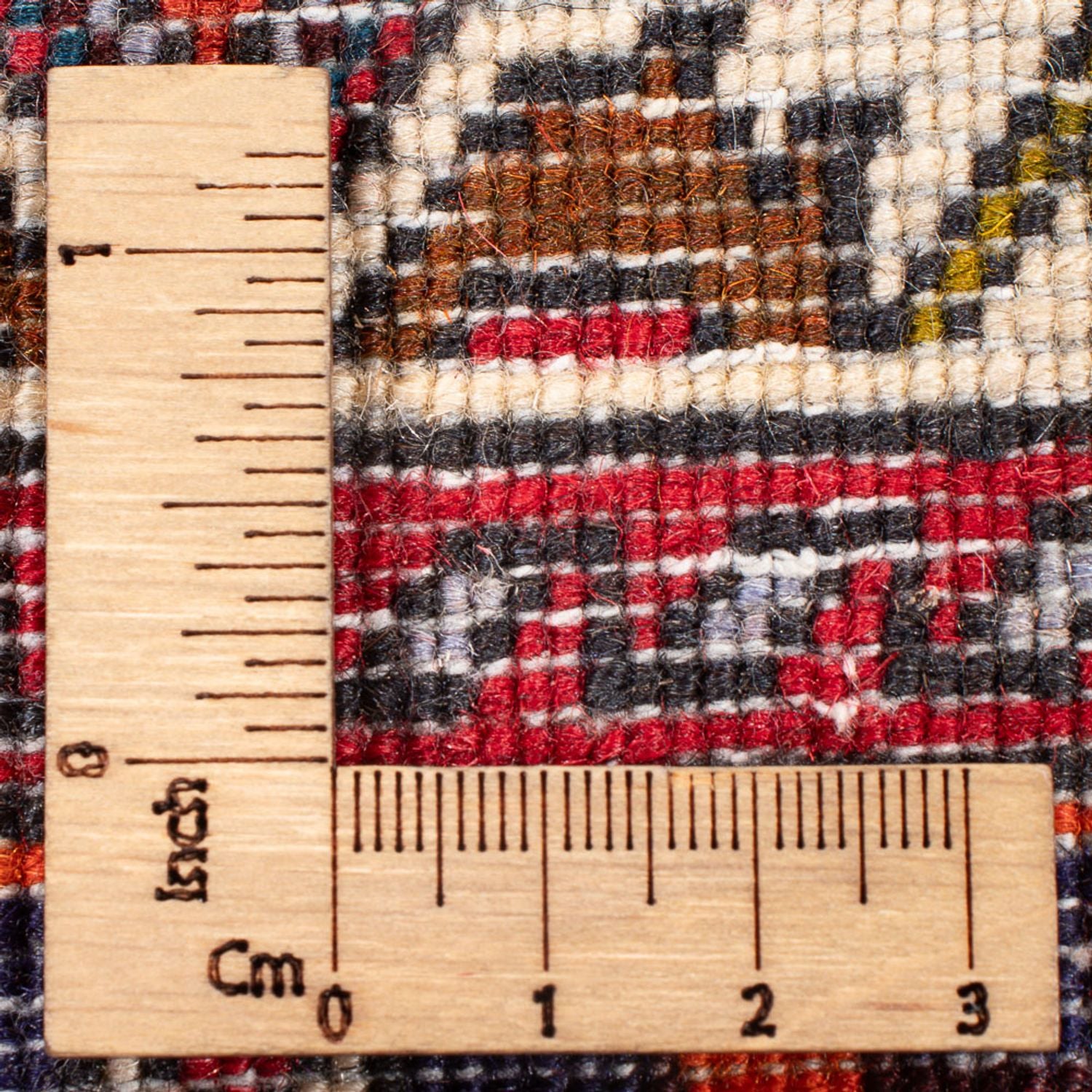 Tapis persan - Nomadic - 127 x 83 cm - rouge