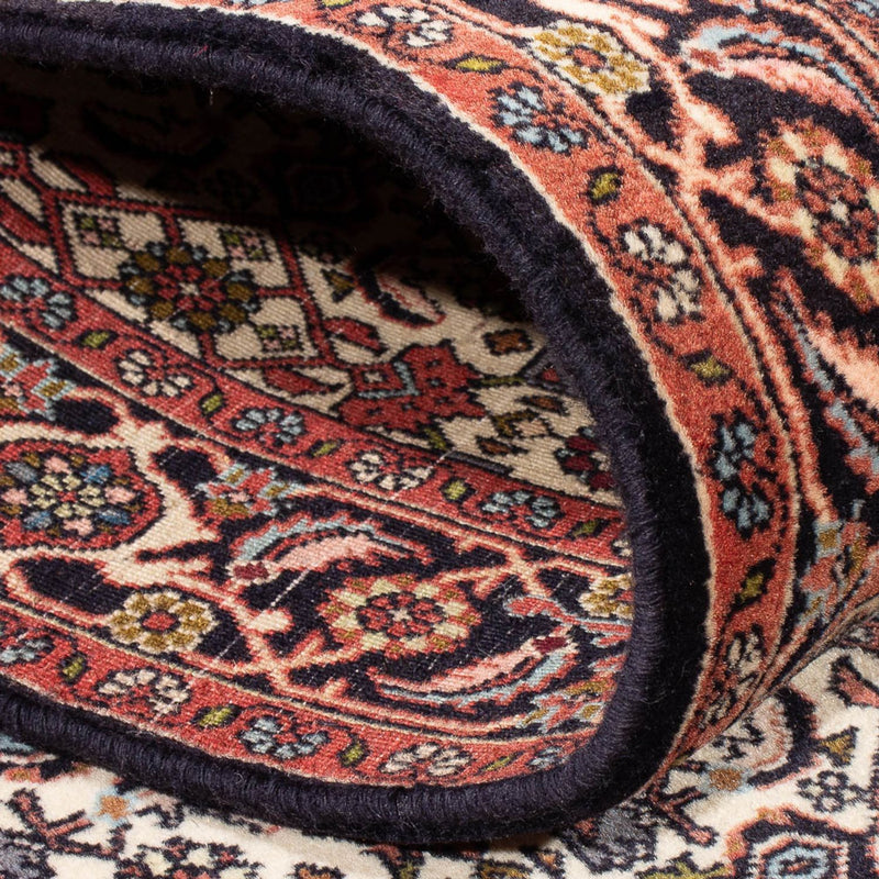 Tapis de couloir Tapis persan - Bidjar - 383 x 85 cm - crème