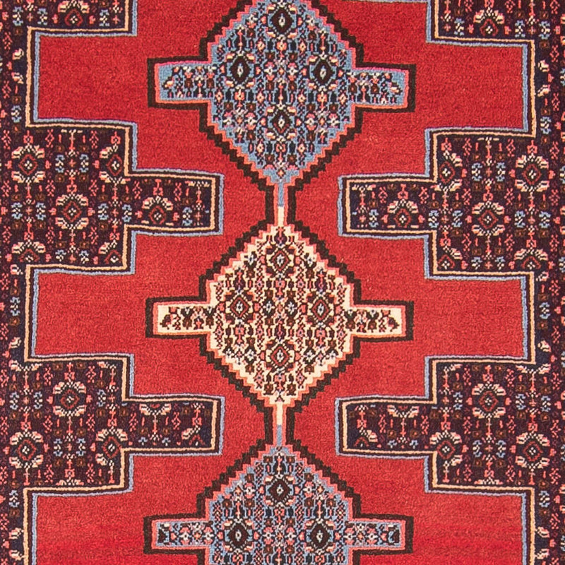 Tapis de couloir Tapis persan - Classique - 362 x 90 cm - rouge