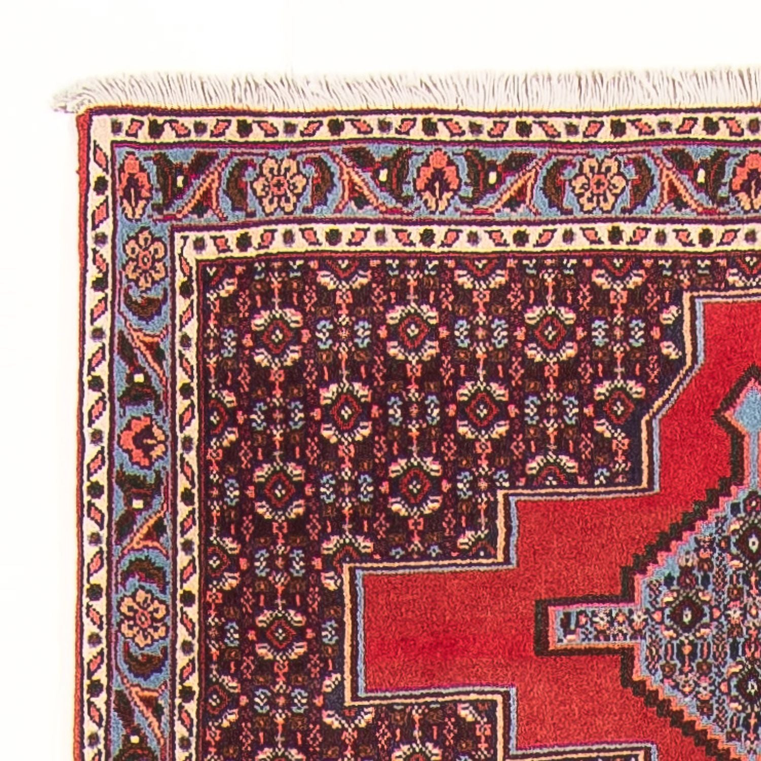 Tapis de couloir Tapis persan - Classique - 362 x 90 cm - rouge