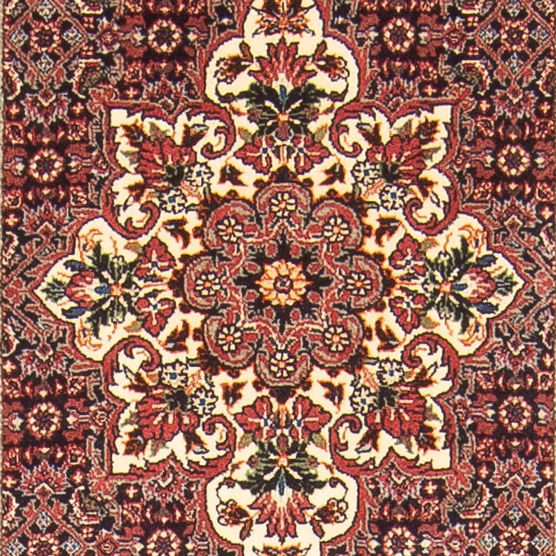 Tapis de couloir Tapis persan - Bidjar - 357 x 70 cm - bleu foncé