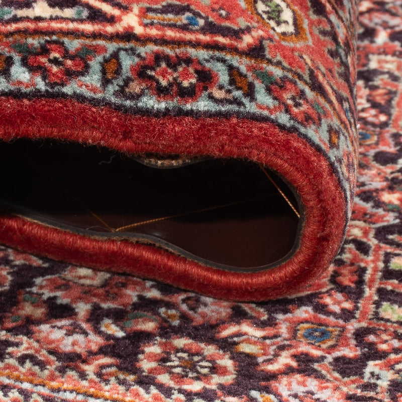 Tapis de couloir Tapis persan - Bidjar - 384 x 77 cm - rouge