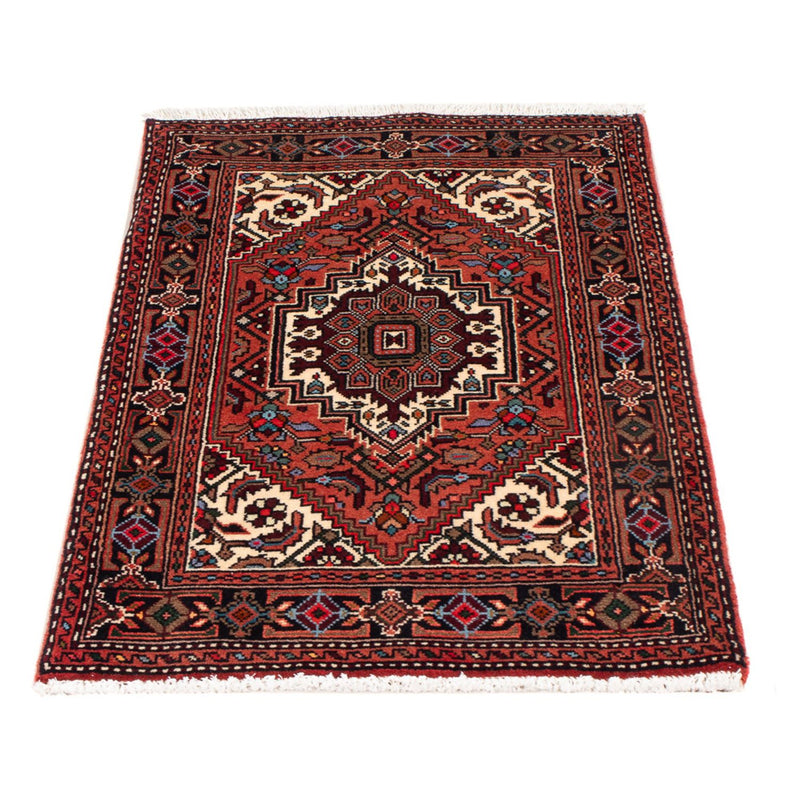 Tapis persan - Nomadic - 90 x 54 cm - rouge