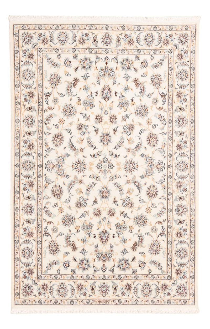 Tapis persan - Nain - Premium - 174 x 120 cm - crème