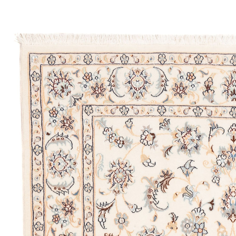 Tapis persan - Nain - Premium - 174 x 120 cm - crème