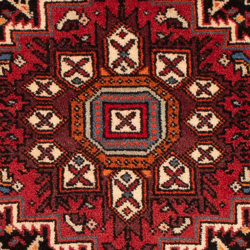 Tapis persan - Nomadic - 60 x 40 cm - rouge