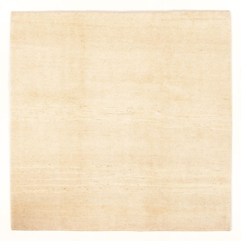 Tapis Gabbeh - Persan carré  - 192 x 197 cm - crème