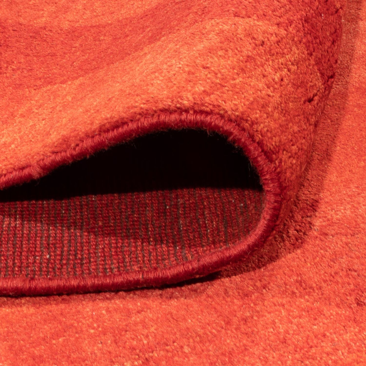 Tapis Gabbeh - Persan - 274 x 223 cm - rouge