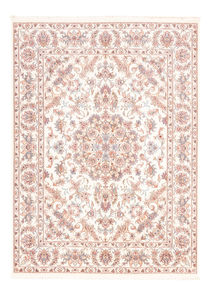 Tapis persan - Tabriz - 201 x 148 cm - crème
